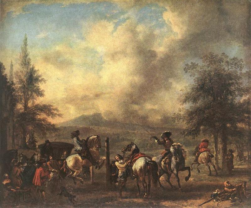 WOUWERMAN, Philips Riding School  4et